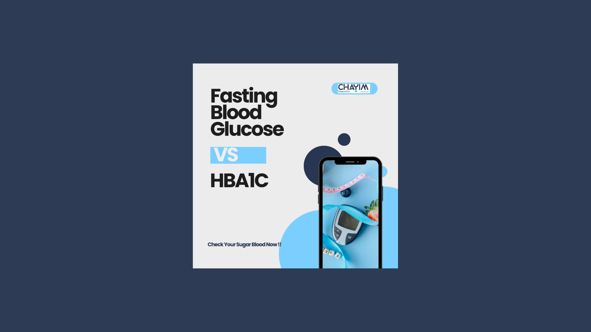 Difference between Fasting Blood Sugar and HbA1c